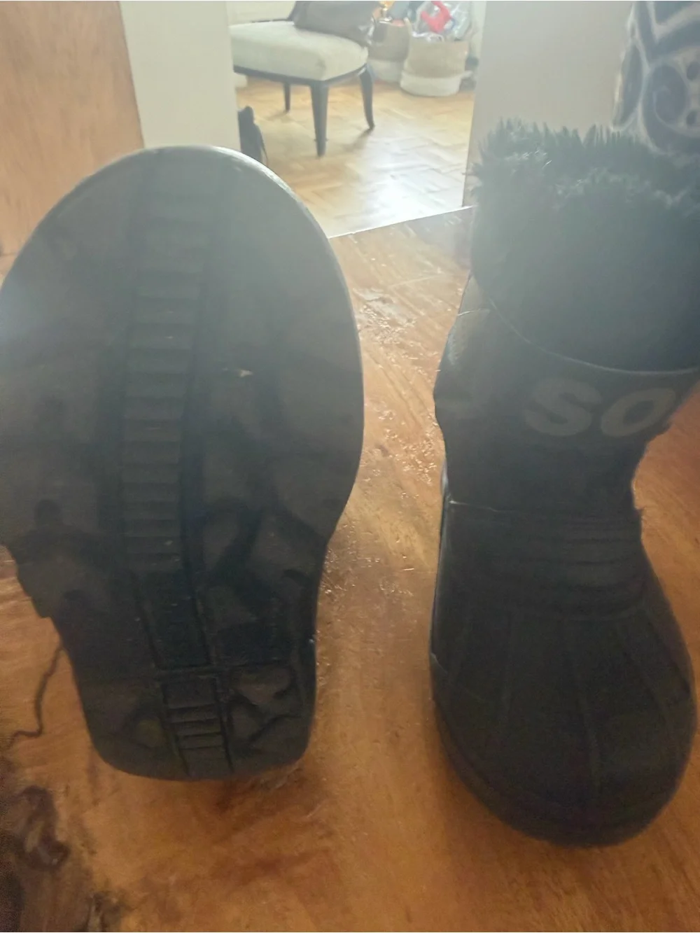 Sorel Kids Black Winter Rain & Snow Boots